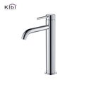 Kibi Circular Single Handle Bathroom Vessel Sink Faucet KBF1009CH